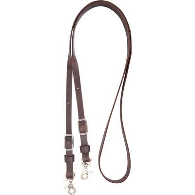 Martin Saddlery Latigo Roping Rein 3/4-inch Thick Buckle and Keeper Snap Ends