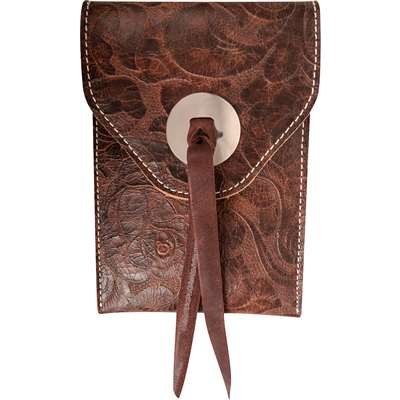 Martin Saddlery Smart Phone Holder with Floral Tooling