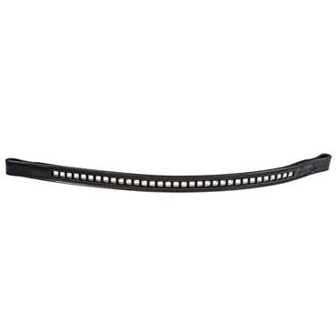 Square Crystal Browband 5/8in