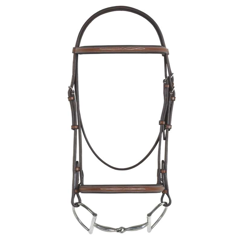 Rodrigo Pessoa Fancy Raised Padded Bridle w/o reins