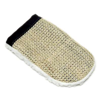 Equiessent Sisal & Fleece Grooming Mitt