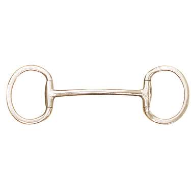 Centaur Stainless Steel Mullen Mouth Eggbutt with Flat Rings