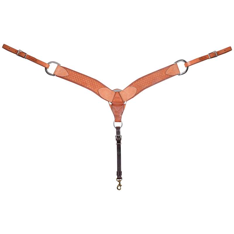 Martin Saddlery 2.75-inch Breastcollar with Spider Tooling