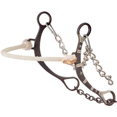 Classic Equine Bozo Sidepull Hackamore Bit