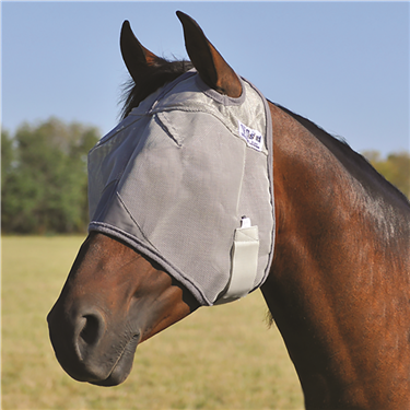 Cashel Crusader Fly Mask in Grey | Tack Warehouse