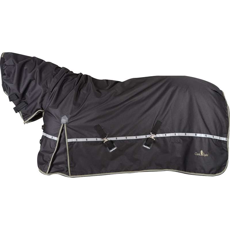 Classic Equine 5K Cross Trainer Winter Blanket3 with Hood