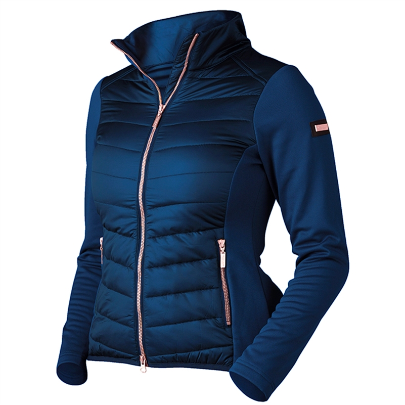 Equestrian Stockholm Active Performance Riding Jacket in Monaco Blue