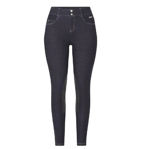 Cozy Rider Denim Knee Patch Breech