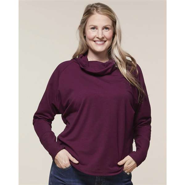 Carefree Cowl Neck Top