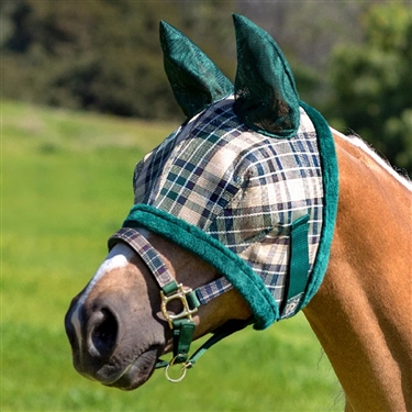 Kensington Signature Fly Mask w/Plush Fleece & Soft Mesh Ears