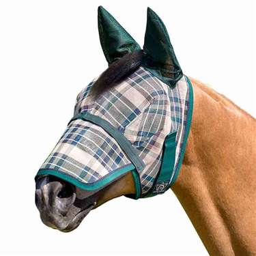 Kensington Signature Fly Mask w/Removable Nose, Soft Mesh Ears & Forelock opening