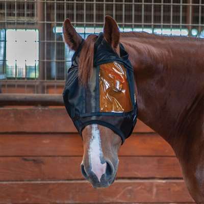 Classic Equine Restoration Equine Mask with Right Patch