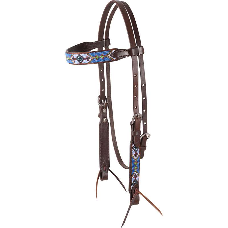 Cashel Beaded Arrows Browband Headstall