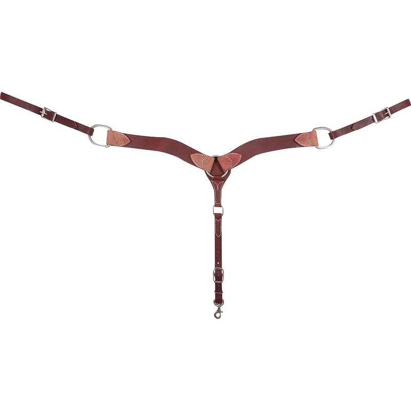 Cashel 2-inch Latigo Breastcollar Smoothout