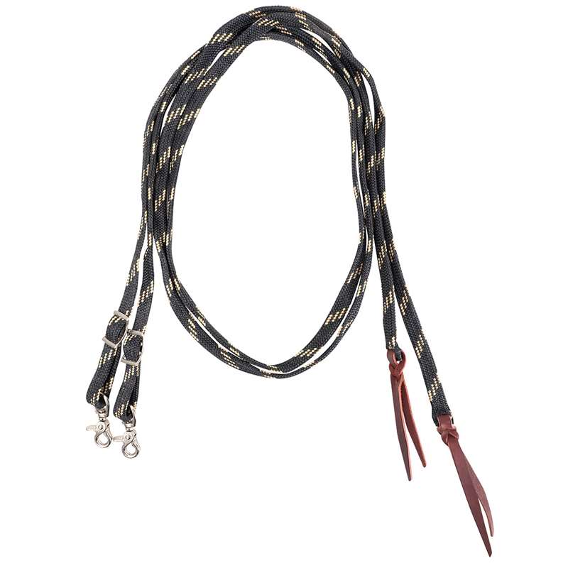 Cashel Nylon Split Reins Buckle Snap Ends