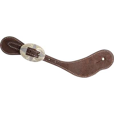 Martin Saddlery Cowboy Spurstraps with Guthrie Buckle