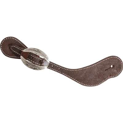 Martin Saddlery Cowboy Spurstraps with Santa Rosa Buckle