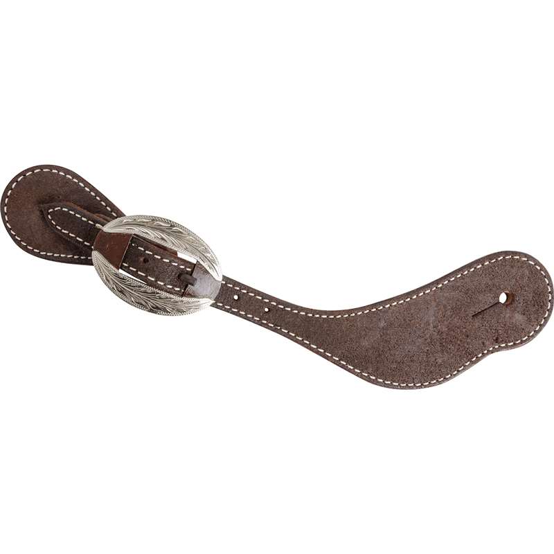 Martin Saddlery Cowboy Spurstraps with Santa Rosa Buckle