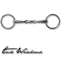 STUBBEN LOOSE RING SNAFFLE BIT WITH PEANUT