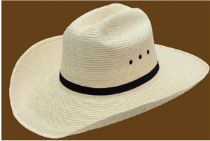 Palm leaf cowboy hats