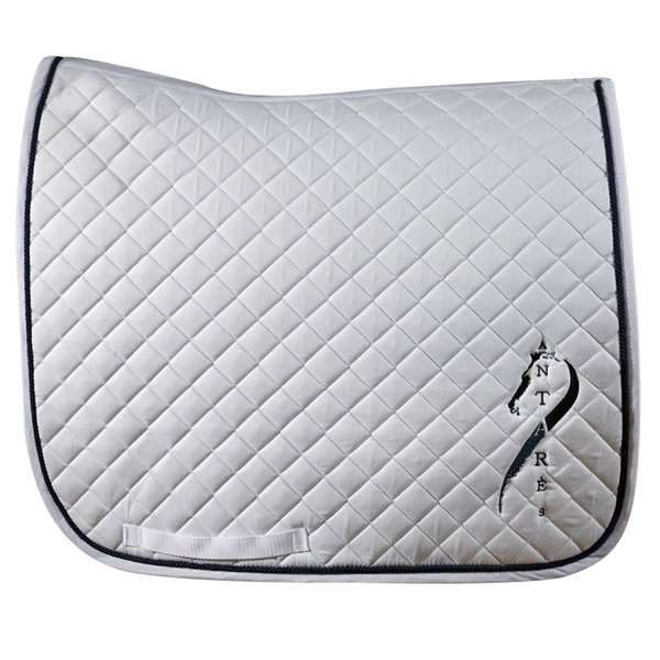 White Dressage Saddle Pad