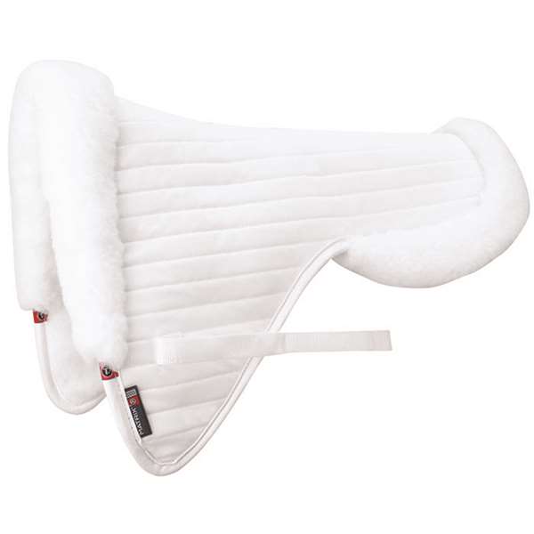 T3 Matrix Ergonomic Half Pad with CoolBackï¿½ and Impact Protection - White