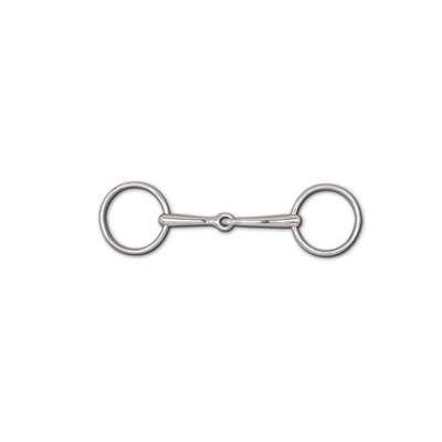 12mm Snaffle- 3" Rings,Size: 4 3/4'', 5"