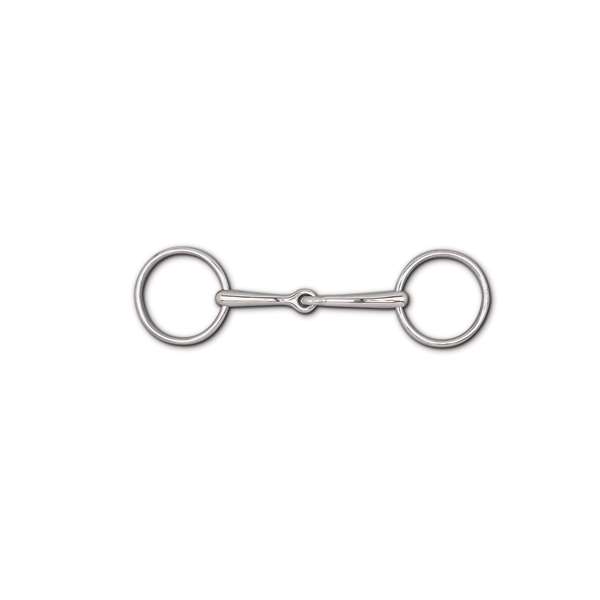 12mm Snaffle- 3" Rings,Size: 4 3/4'', 5"