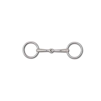 12mm Snaffle- 3" Rings, Size: 5 1/2", 5 1/4"