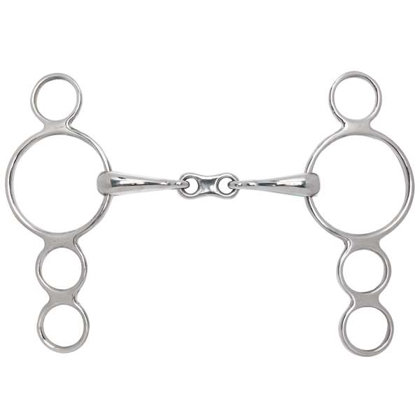 4-Ring Continental Gag 21mm French Link, Size: 5"