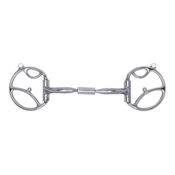 Myler Western Dee with Hooks Comfort Snaffle Wide Barrel MB 02, Size: 5"