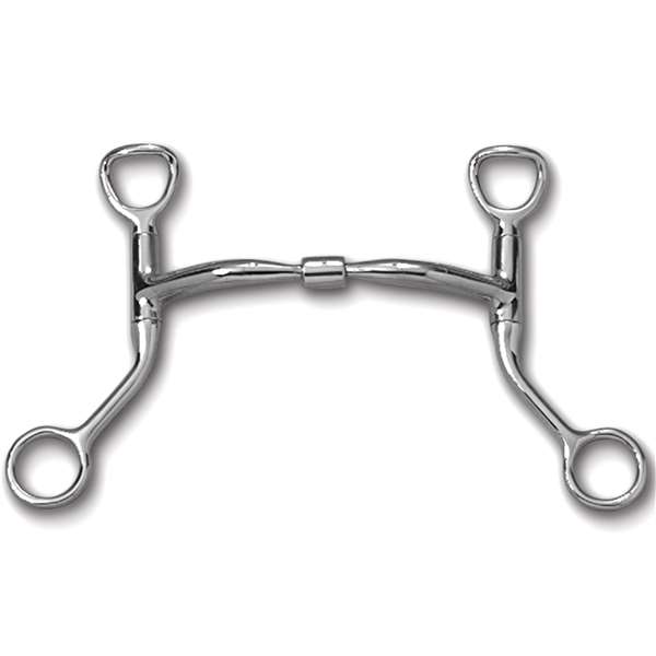 Myler HBT Shank Comfort Snaffle with Narrow Barrel MB 01, Size: 5"