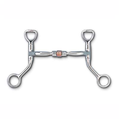 Myler HBT Shank Comfort Snaffle with Copper Roller MB 03, Size: 4 3/4", 5"