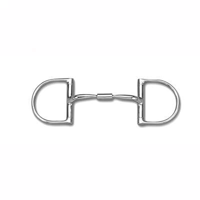 Myler Dee without Hooks Comfort Snaffle Wide Barrel MB 02, Size: 4 3/4", 5 1/2", 5 1/4", 5"