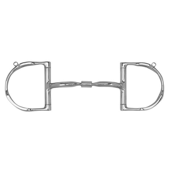 Myler Dee with Hooks Comfort Snaffle with Narrow Barrel MB 01, Size: 5"