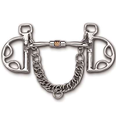 Myler Kimberwick Comfort Snaffle with Copper Roller MB 03 Size: 5"