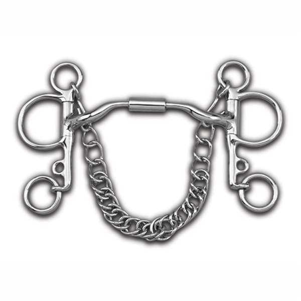 Myler Pelham Low Port Comfort Snaffle MB 04, Size: 5"