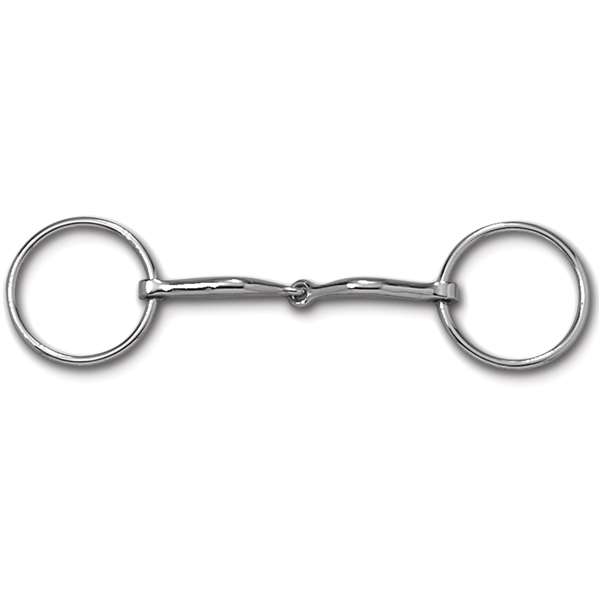 Myler Loose Ring Stainless Steel Single Joint MB 09, Size: 5 1/4"