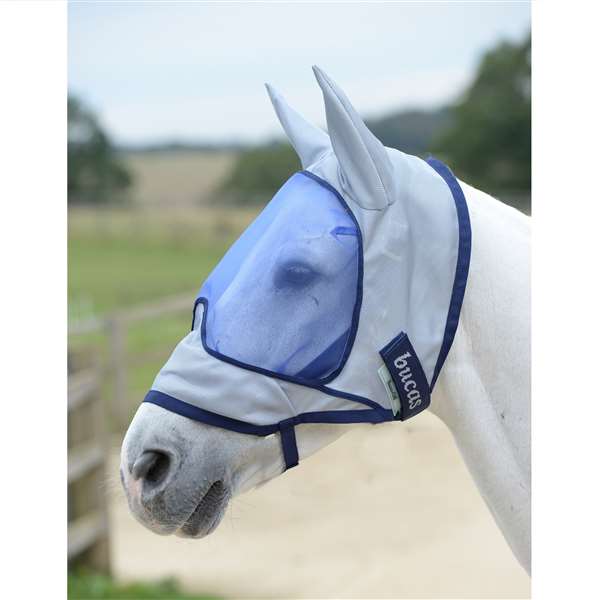Bucas Buzz-Off Deluxe Fly Mask, With Ears