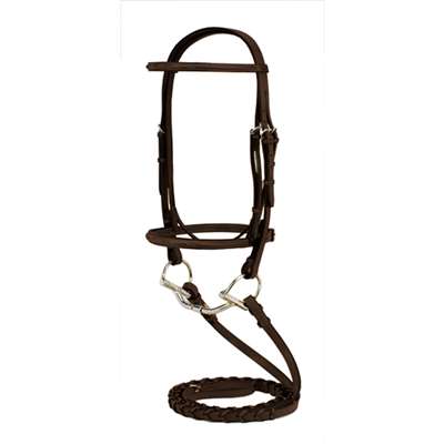 Silverleaf Fancy Raised Bridle with Matching Reins