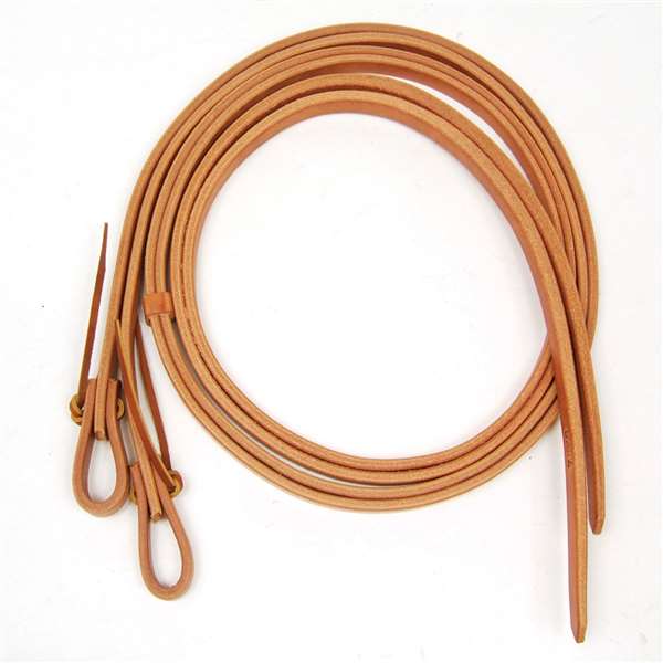 Professional's Choice 2 PC Harness Leather Reins 1/2