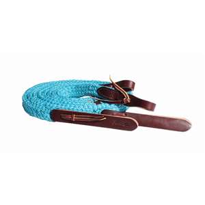 Professional's Choice Reins Split Quiet Control Turquoise