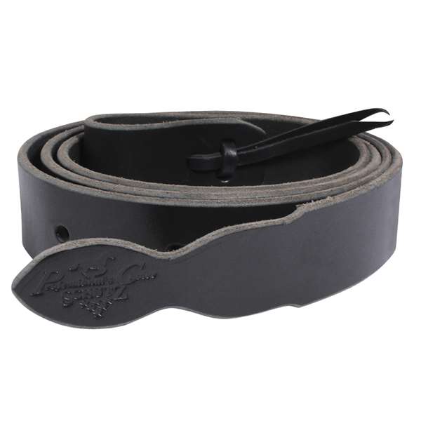 Professional's Choice Black Latigo Cinch Tie Strap 1-3/4 x 6