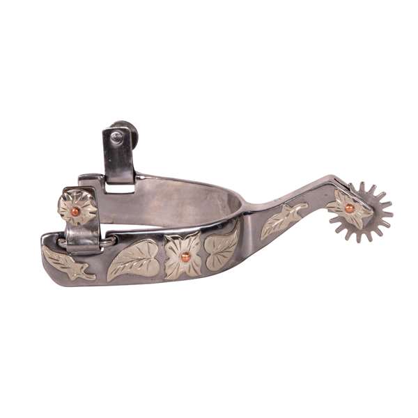 Professional's Choice Bob Avila Fancy Floral Spurs