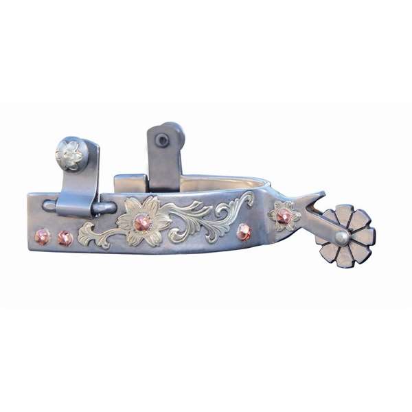 Professional's Choice Ladies or Youth Western Spur with Copper Dots