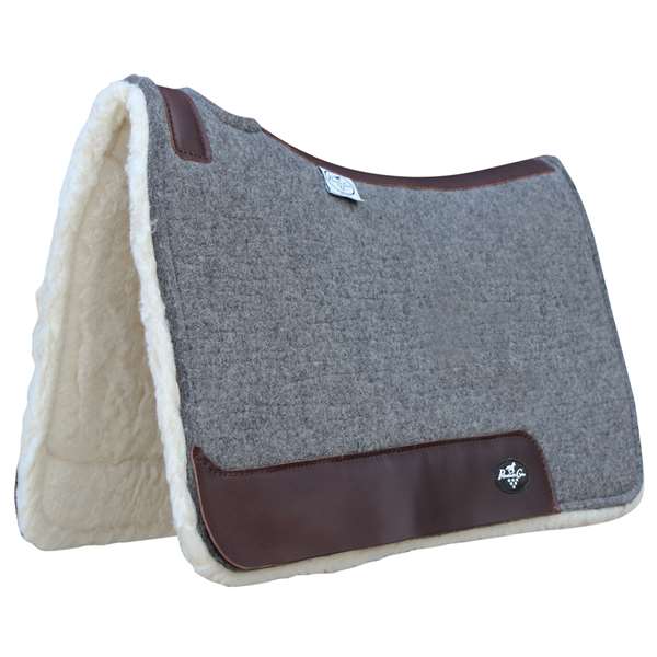Deluxe 100% Wool Pad W/ Fleece