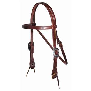 Professional's Choice Headstall Browband 3/4 Feather