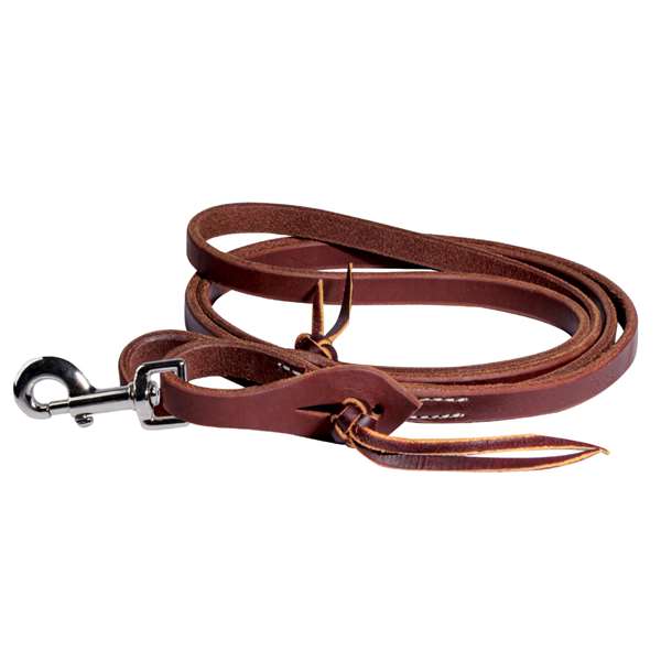 Ranch Roping Rein 5/8 Heavy Oil Pineapple Knot