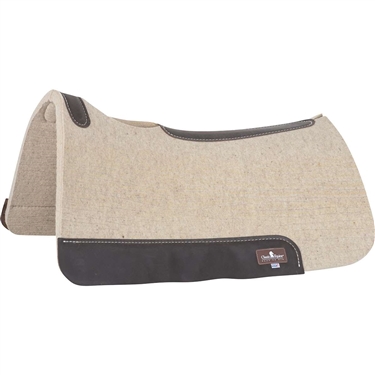 Classic Equine Virgin Wool Felt Saddle Pad, 1-inch Thick , 30"x32" or 31"x32"
