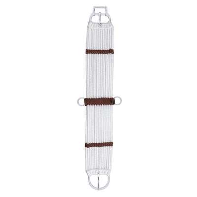 Rayon 15 Strand Straight Smart Cinch with Roll Snug Cinch Buckle, Tan